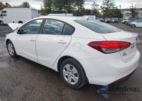 2017 Kia Forte Lx from USA, damaged, VIN 3KPFK4A71HE104345